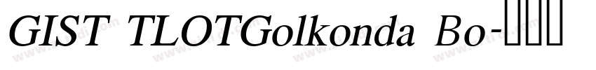 GIST TLOTGolkonda Bo字体转换